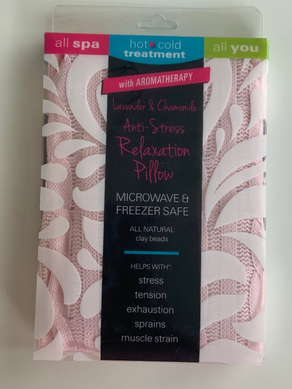 Microwave Heating Pad, Relaxation Pillow, Anti-stress, Menstrual Pain Freezable